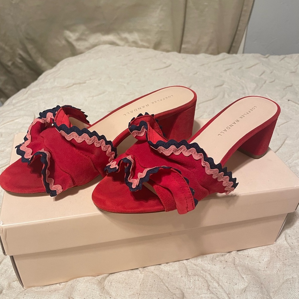 Loeffler Randall Vera- KSRR Bright Red/Multi
